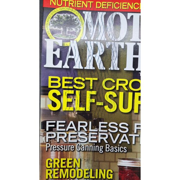 Mother Earth News Magazine Lot of 6 From 2008 2013 2015 2020 Garden Chickens - Picture 9 of 9